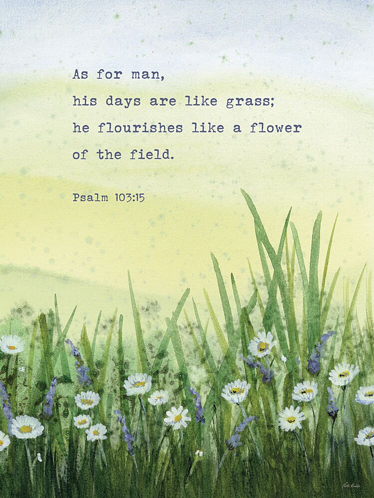 Psalm Florals art print by Patti Bishop for $57.95 CAD