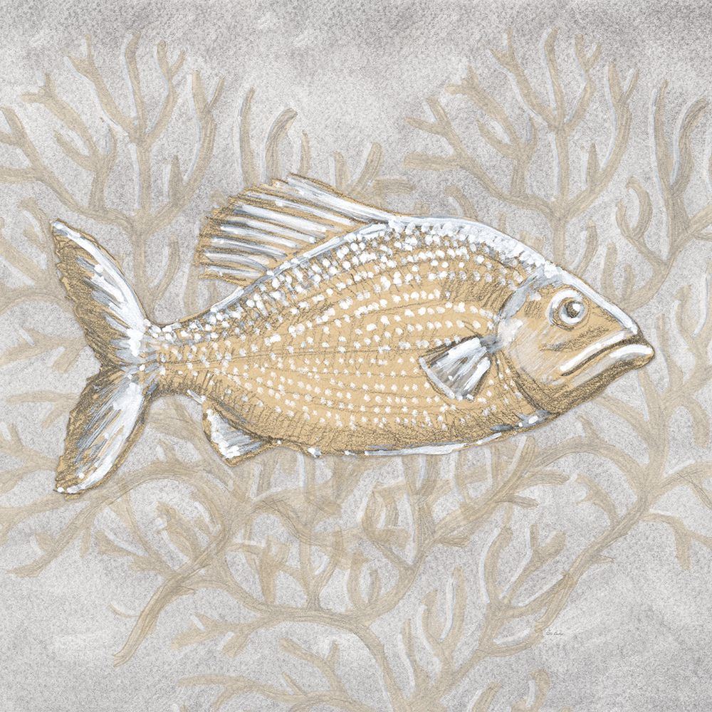 Drawing Nautical Fish 2 art print by Patti Bishop for $57.95 CAD