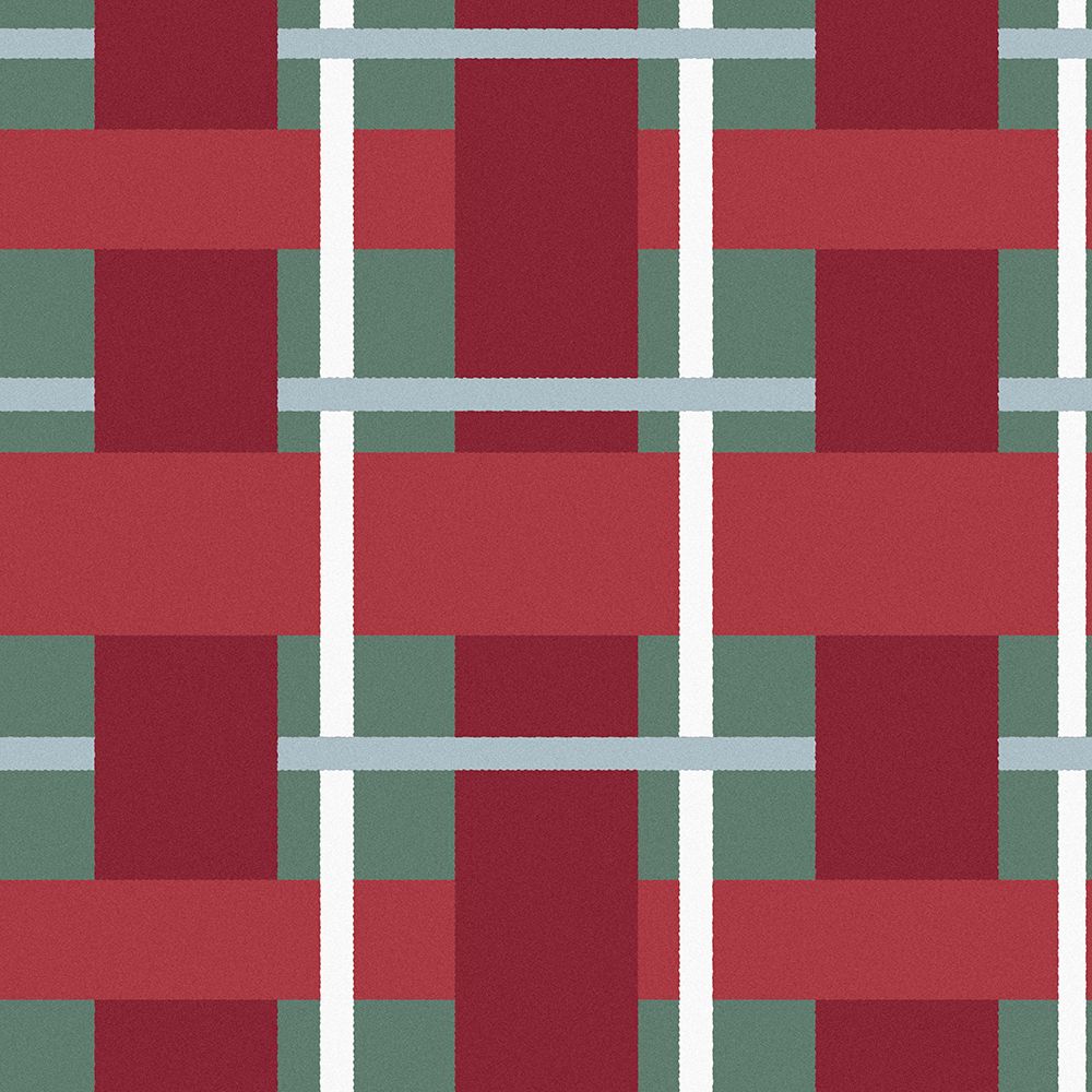 Xmas Plaid Pattern art print by Patti Bishop for $57.95 CAD