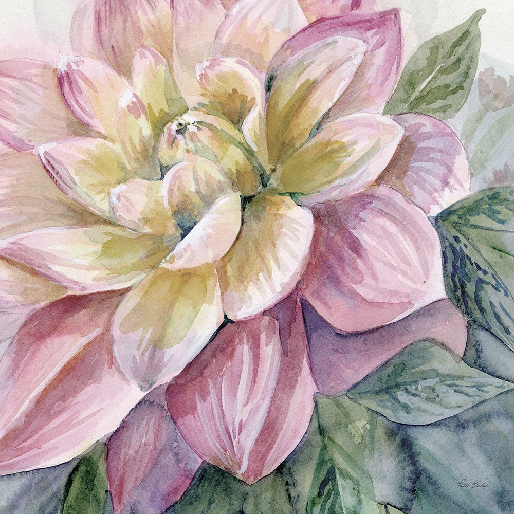 Dahlia Pink art print by Patti Bishop for $57.95 CAD