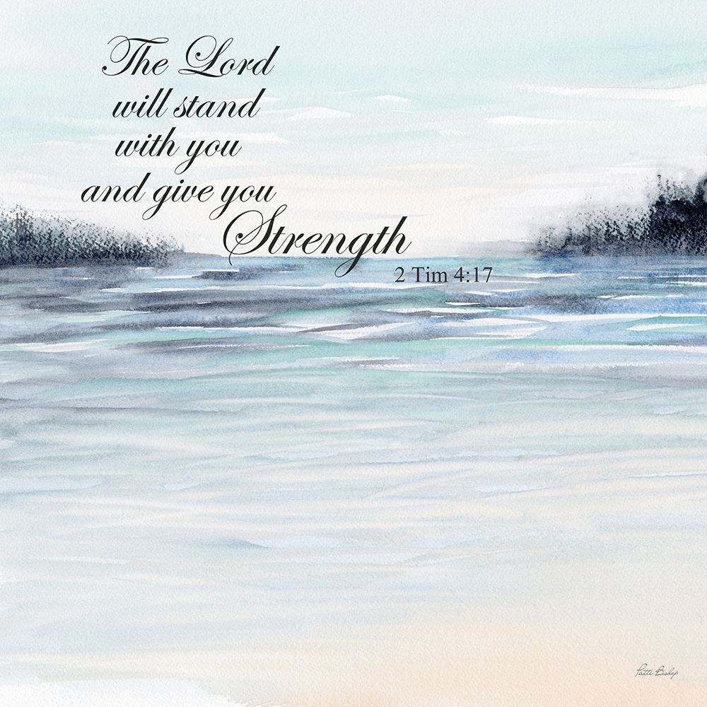 The Lord Will Stand art print by Patti Bishop for $57.95 CAD