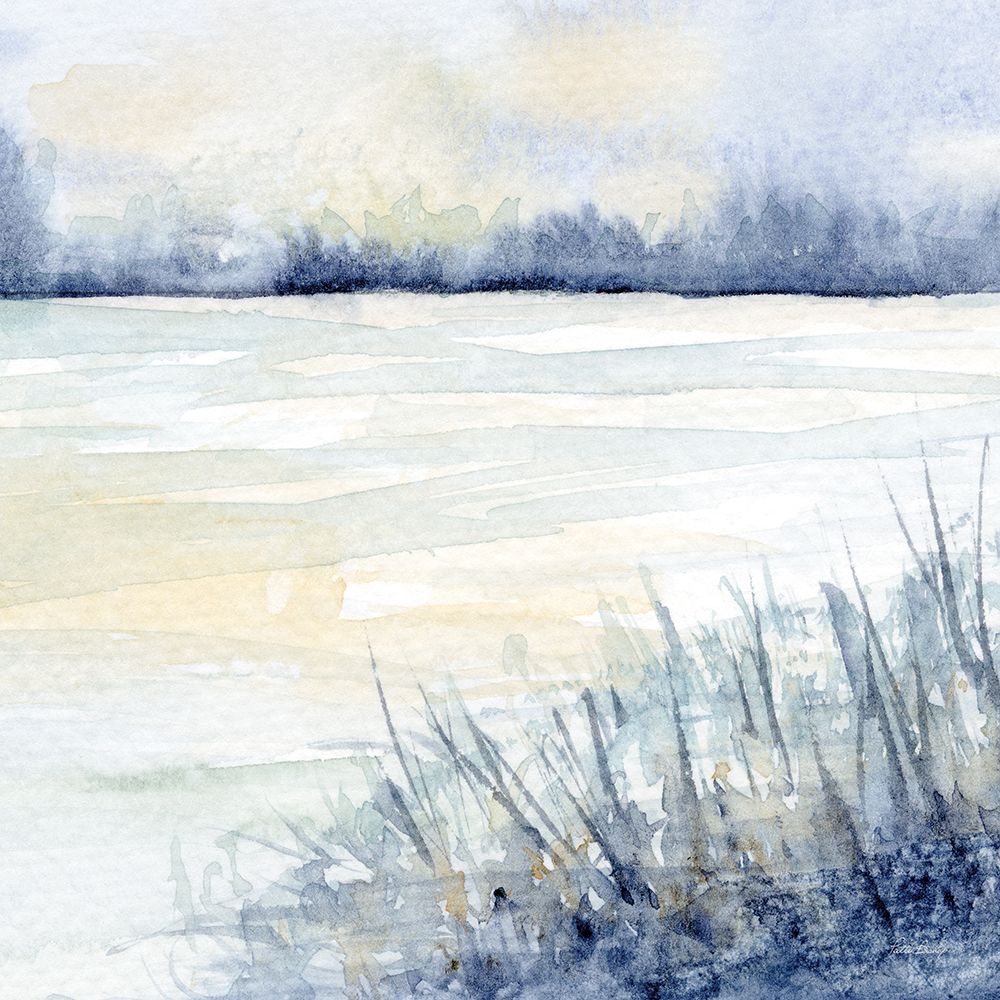 Blue Landscape 5 art print by Patti Bishop for $57.95 CAD