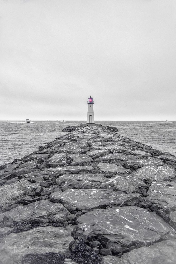 Patchogue Lighthouse art print by Pat DeLuca for $57.95 CAD