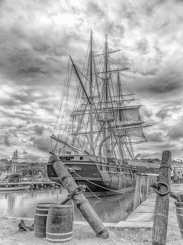 Vintage Ship art print by Pat DeLuca for $57.95 CAD