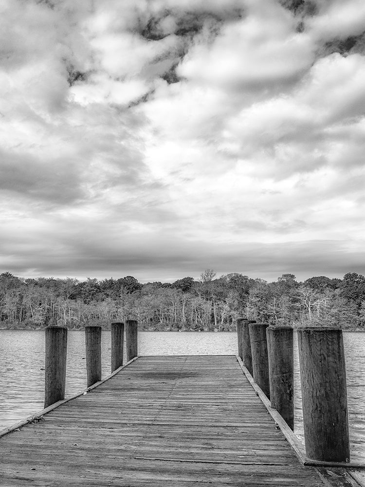 Dock At The Lake art print by Pat DeLuca for $57.95 CAD