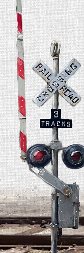 Train Crossing art print by Matthew Piotrowicz for $57.95 CAD