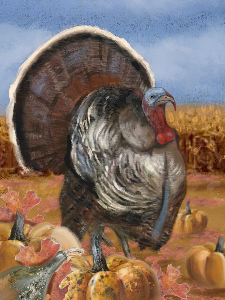 Wild Turkey art print by Matthew Piotrowicz for $57.95 CAD