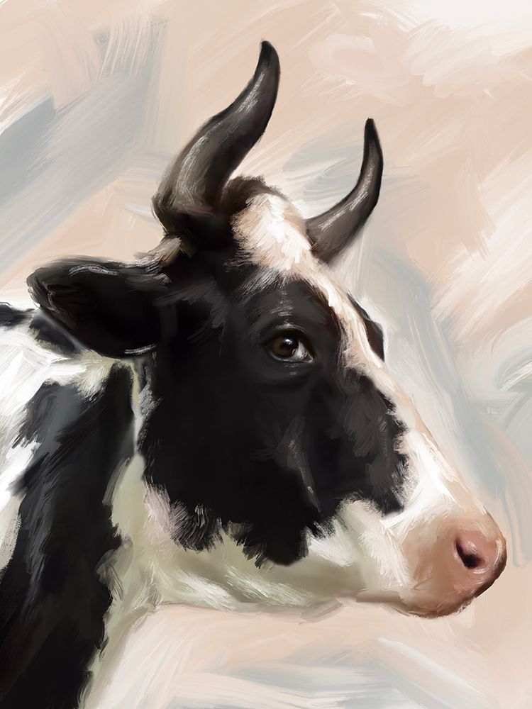 Farm Cow art print by Matthew Piotrowicz for $57.95 CAD