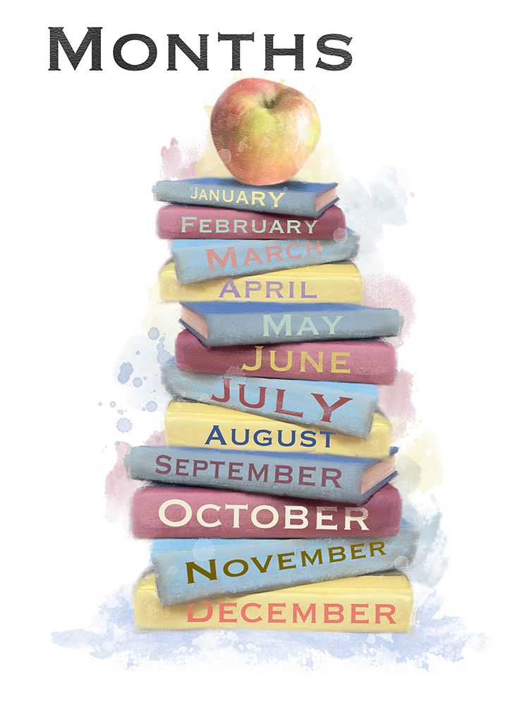 Kids Months art print by Matthew Piotrowicz for $57.95 CAD