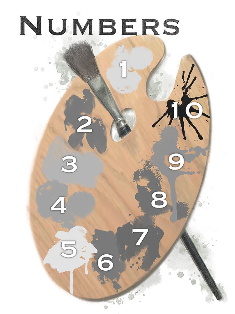 Kids Numbers art print by Matthew Piotrowicz for $57.95 CAD