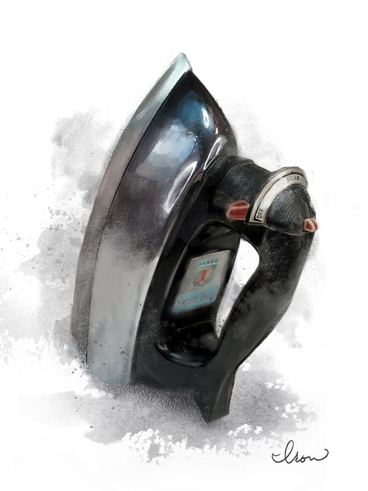 Laundry Iron art print by Matthew Piotrowicz for $57.95 CAD