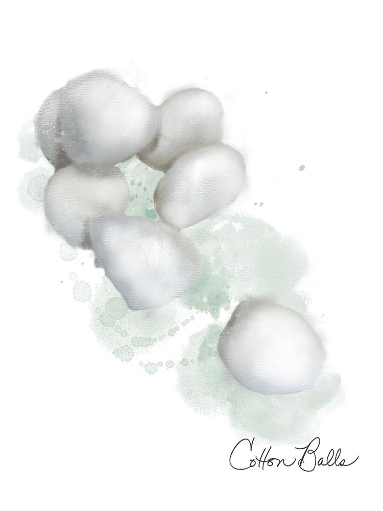 Bath Cotton Balls art print by Matthew Piotrowicz for $57.95 CAD