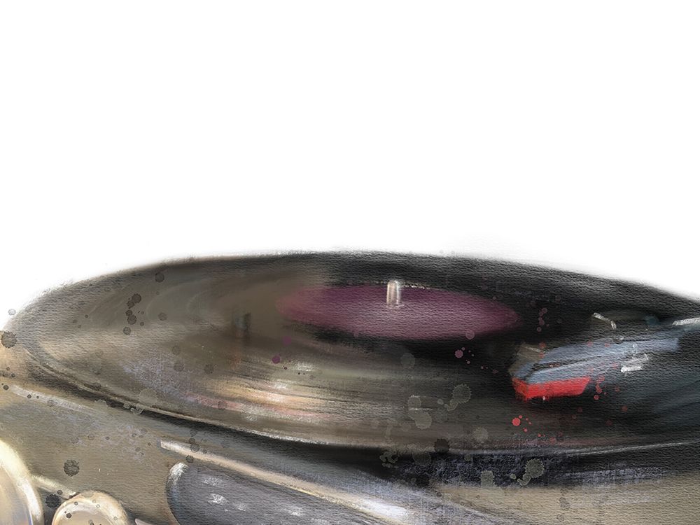 Record Player art print by Matthew Piotrowicz for $57.95 CAD