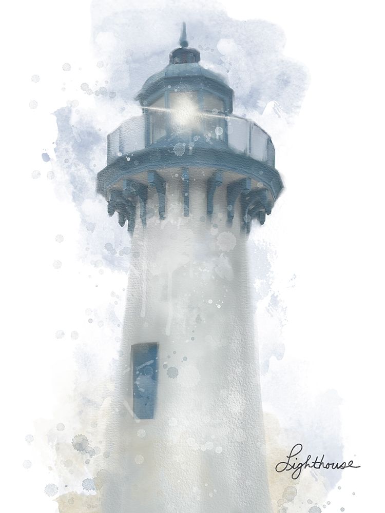 Honeybloom Coastal Lighthouse art print by Matthew Piotrowicz for $57.95 CAD