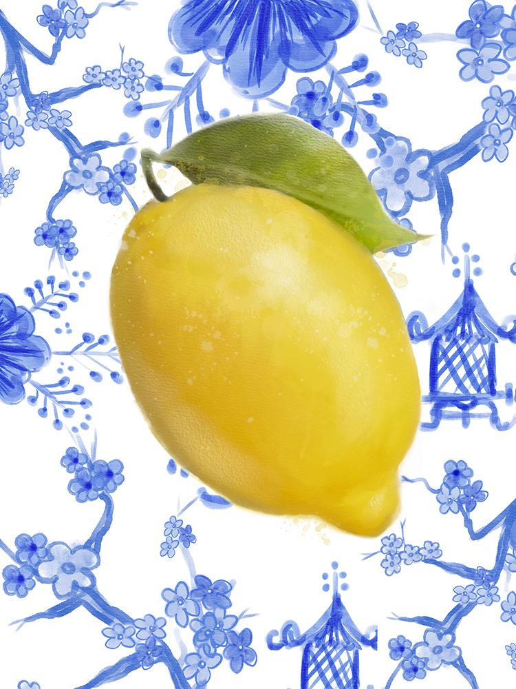 Providence Lemon Chinoiserie 2 art print by Matthew Piotrowicz for $57.95 CAD