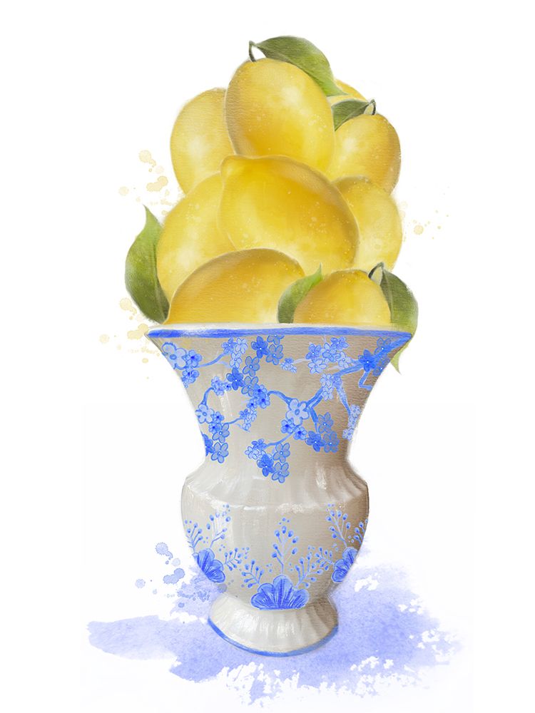 Providence Lemon Chinoiserie 4 art print by Matthew Piotrowicz for $57.95 CAD