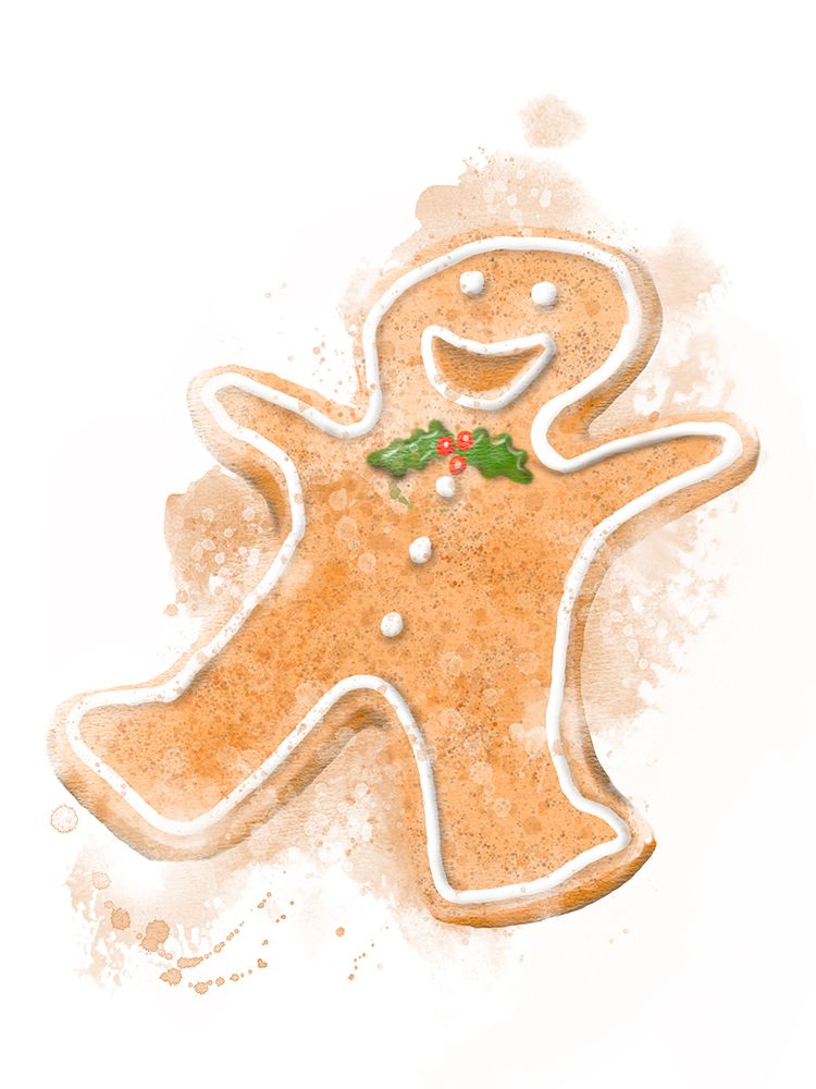 Gingerbread Cookie art print by Matthew Piotrowicz for $57.95 CAD