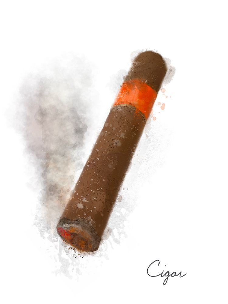 Cigar art print by Matthew Piotrowicz for $57.95 CAD