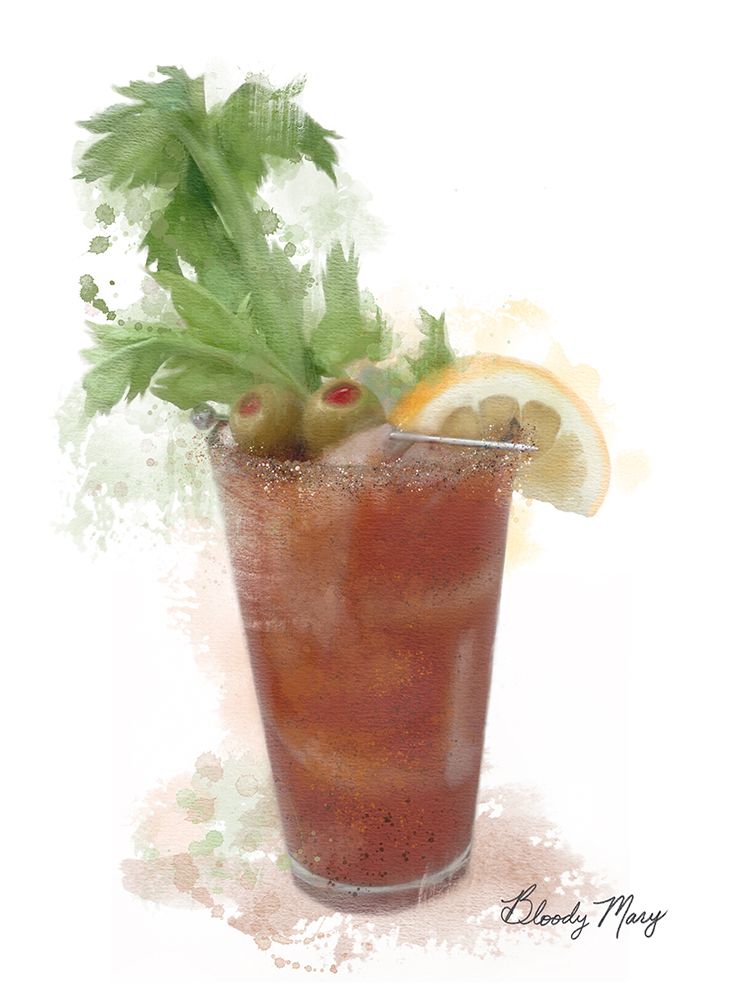 Bloody Mary art print by Matthew Piotrowicz for $57.95 CAD