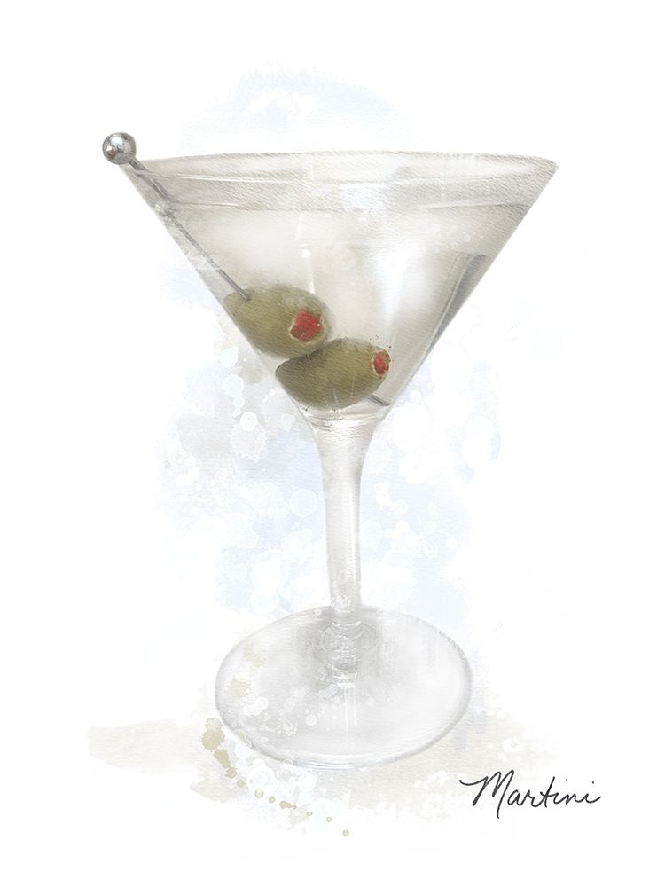 Martini art print by Matthew Piotrowicz for $57.95 CAD