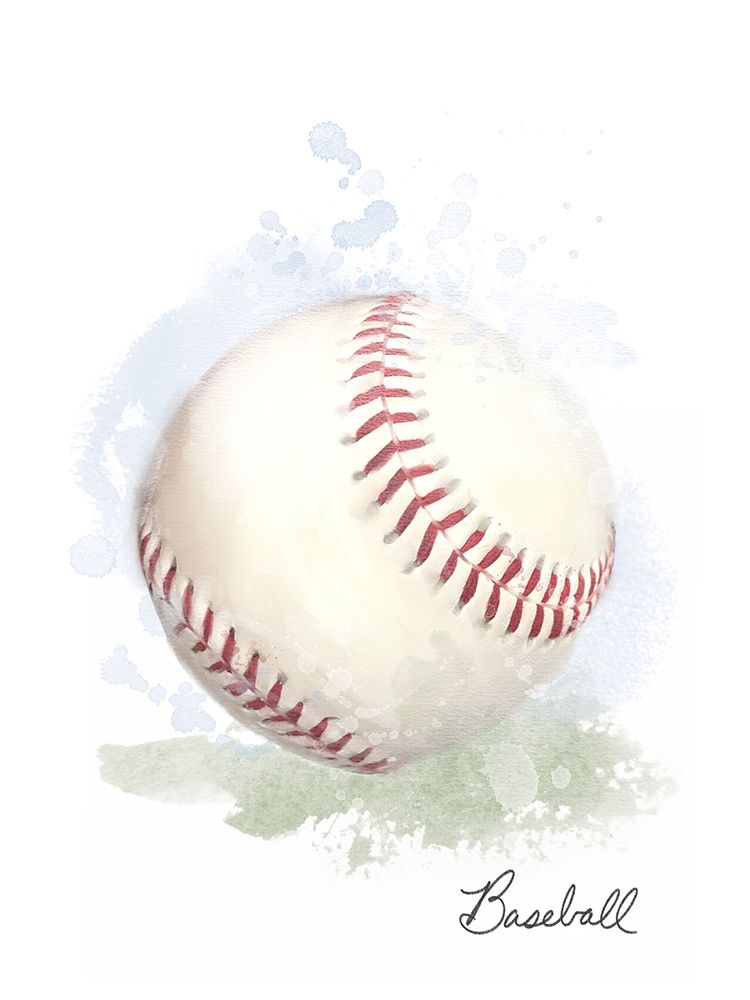 Baseball art print by Matthew Piotrowicz for $57.95 CAD