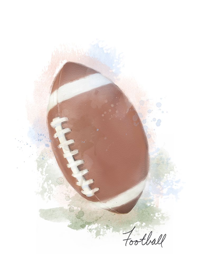 Football art print by Matthew Piotrowicz for $57.95 CAD