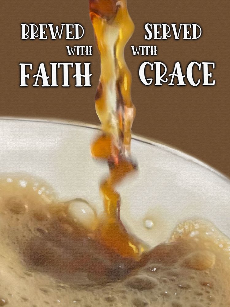 Brewed With Faith art print by Matthew Piotrowicz for $57.95 CAD