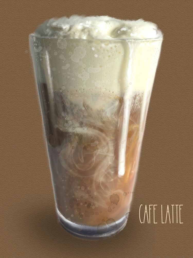 Cafe Latte art print by Matthew Piotrowicz for $57.95 CAD