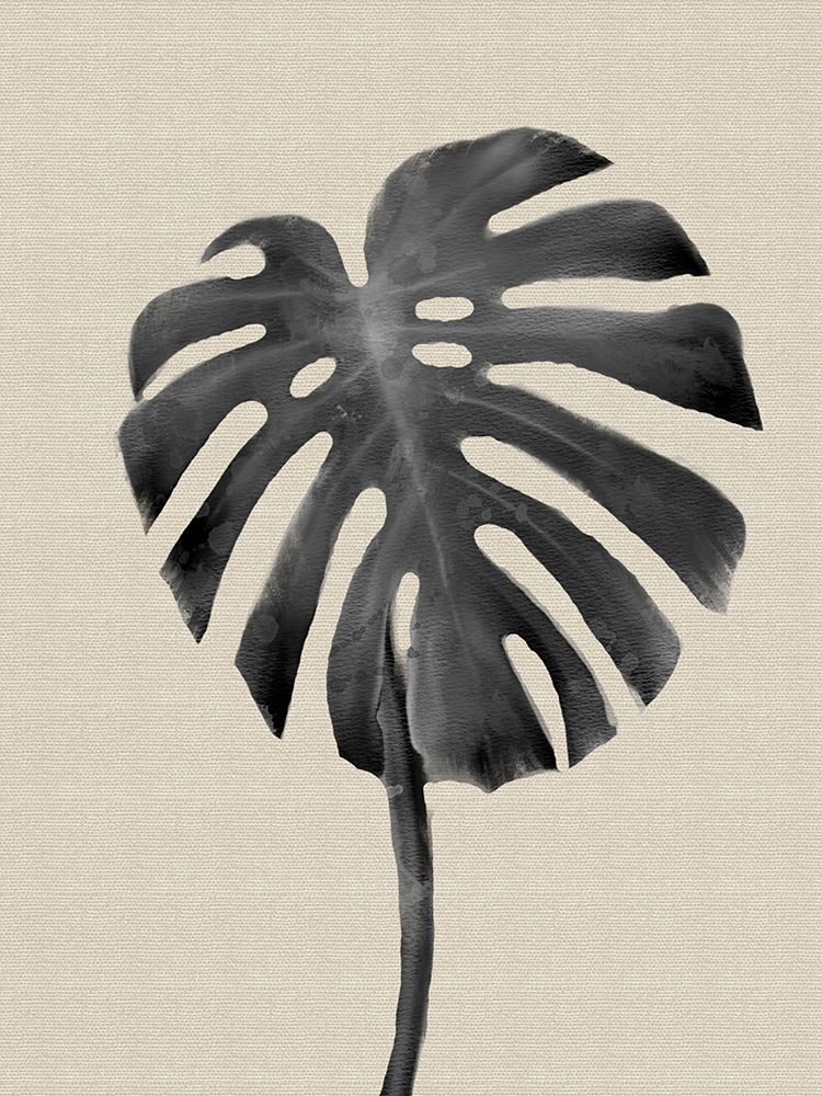 Linen Botanical Leaf art print by Matthew Piotrowicz for $57.95 CAD