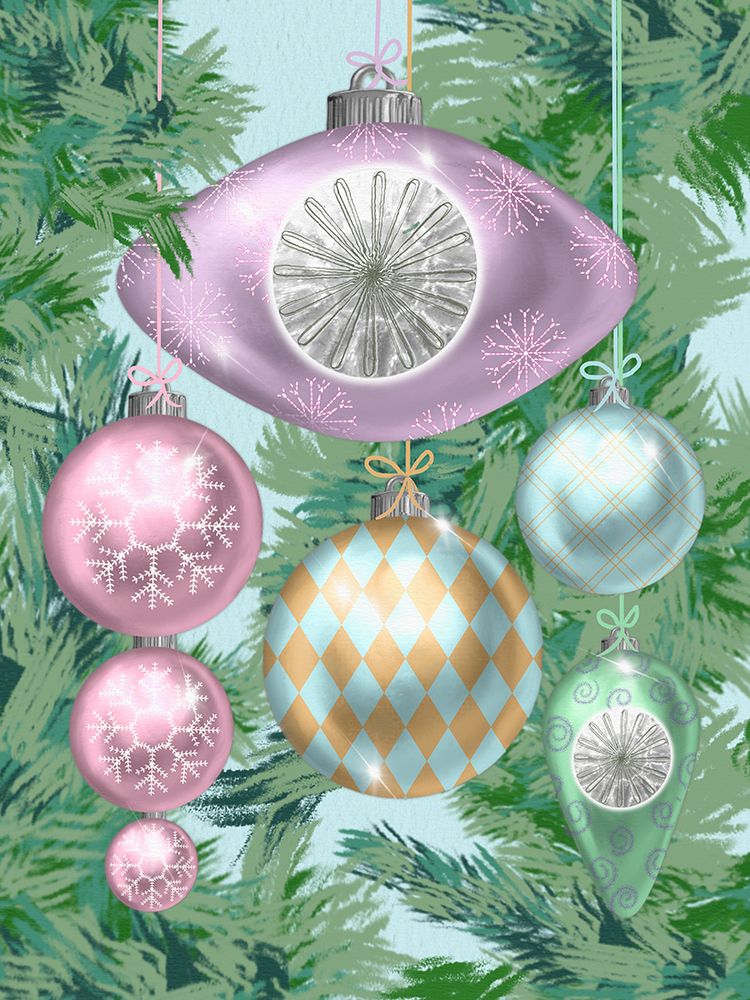 Pastel Ornaments art print by Matthew Piotrowicz for $57.95 CAD