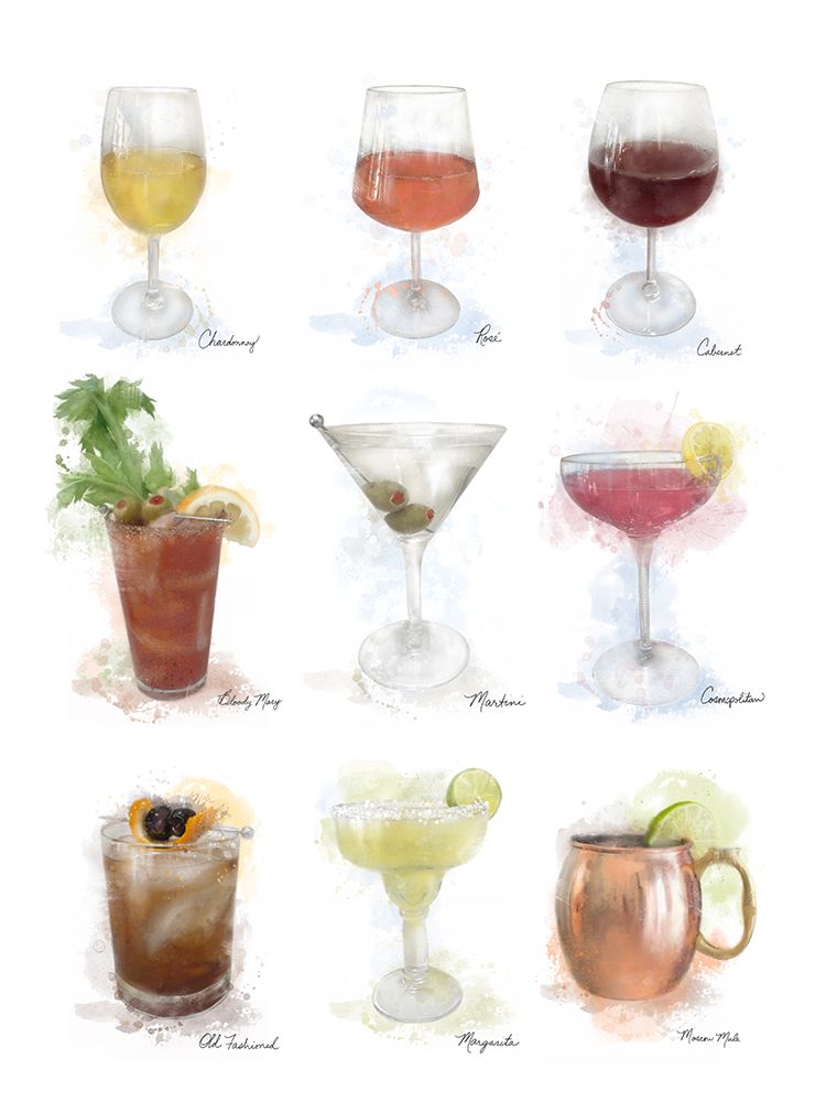 Drink Poster 1 art print by Matthew Piotrowicz for $57.95 CAD