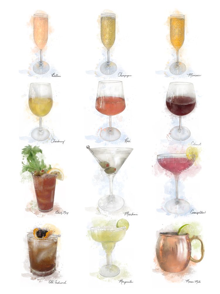 Drink Poster 3 art print by Matthew Piotrowicz for $57.95 CAD