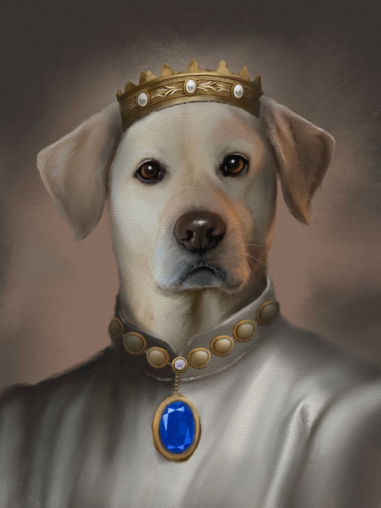 Royal Prince Lab art print by Matthew Piotrowicz for $57.95 CAD
