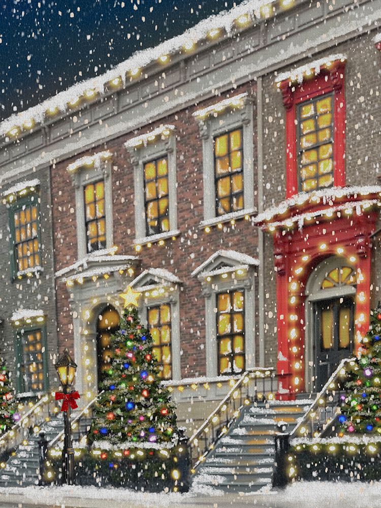 Christmas City Town Home art print by Matthew Piotrowicz for $57.95 CAD
