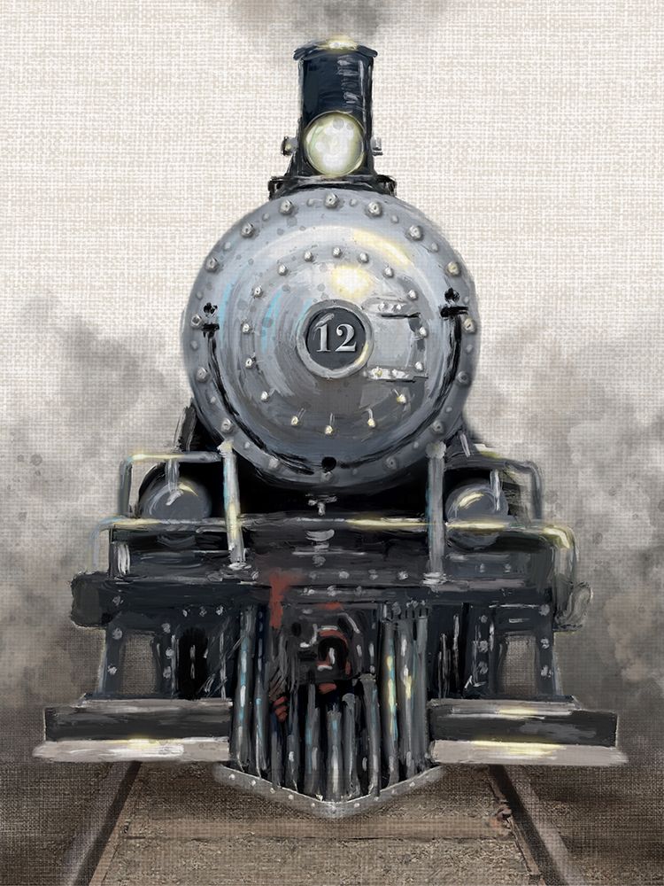 Train Engine art print by Matthew Piotrowicz for $57.95 CAD