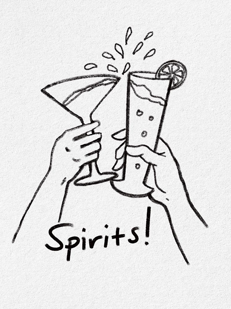 Drinks Spirits art print by Matthew Piotrowicz for $57.95 CAD