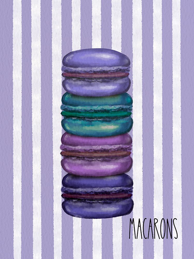 Purple Macarons art print by Matthew Piotrowicz for $57.95 CAD