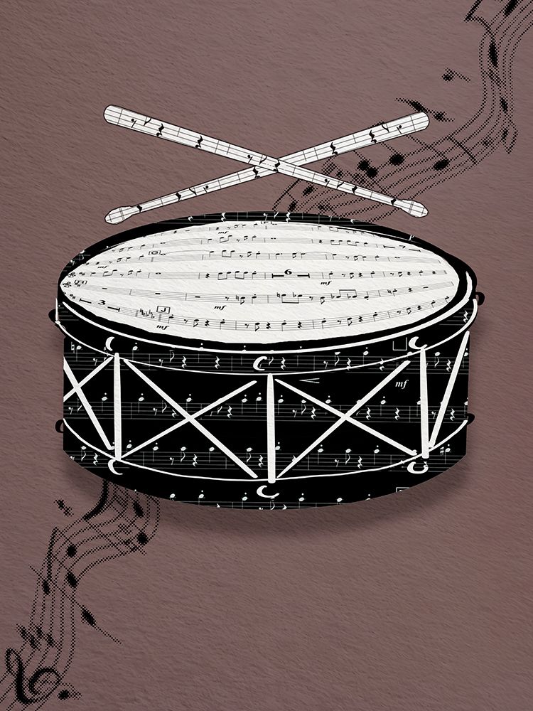 Music Drum Slate art print by Matthew Piotrowicz for $57.95 CAD