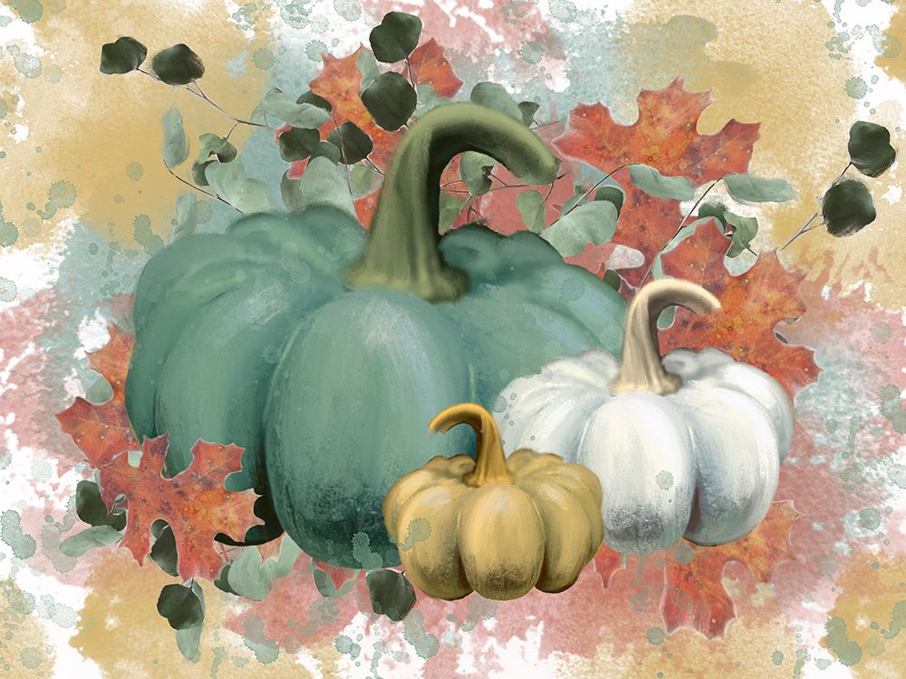 Pumpkins Trio art print by Matthew Piotrowicz for $57.95 CAD