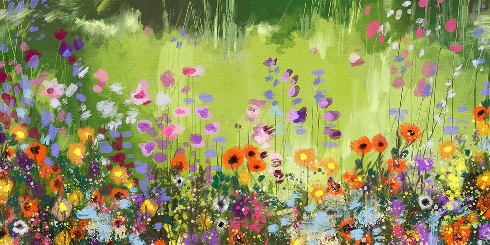 Floral Superbloom Garden art print by Matthew Piotrowicz for $57.95 CAD