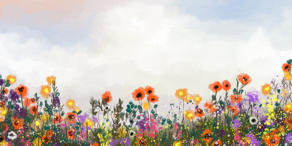 Floral Superbloom art print by Matthew Piotrowicz for $57.95 CAD