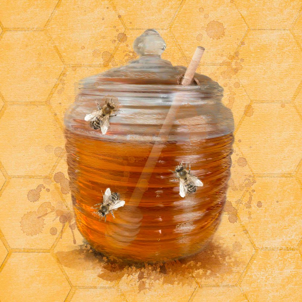 Bee Art Honeypot art print by Matthew Piotrowicz for $57.95 CAD