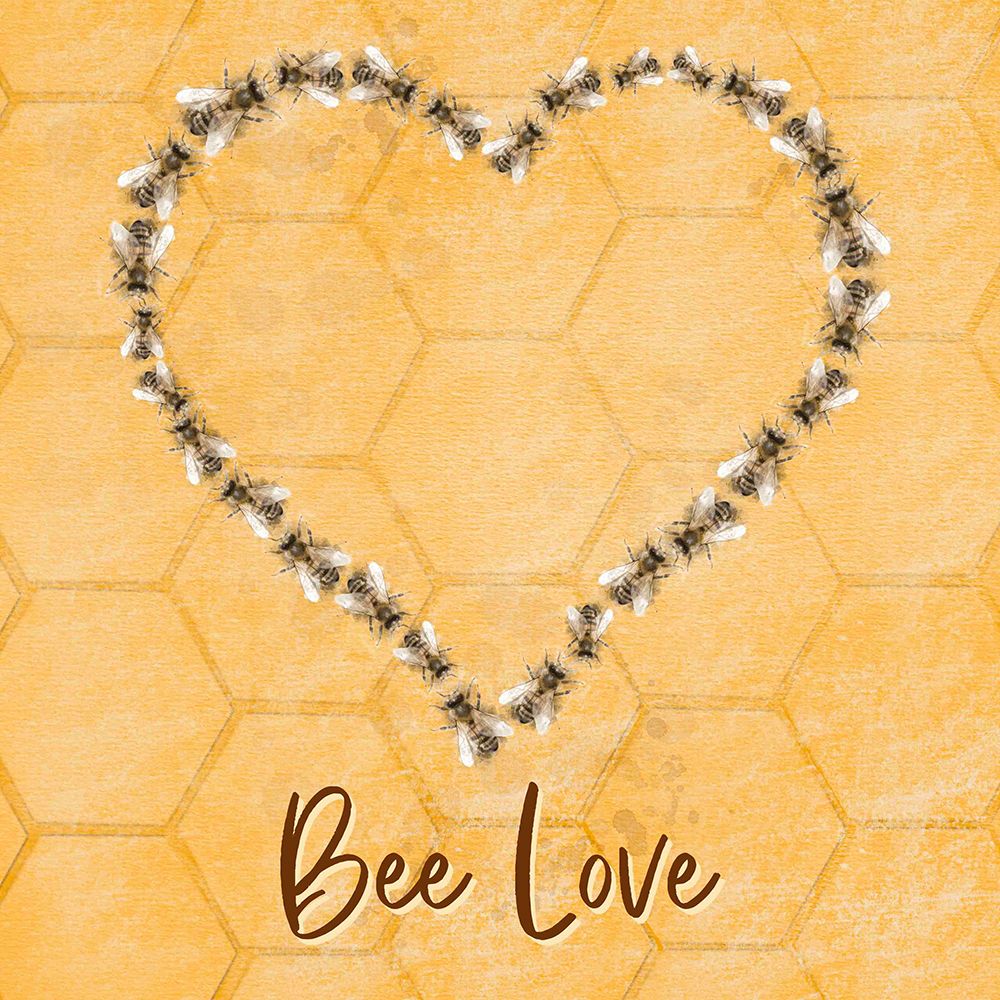 Bee Art Bee Love art print by Matthew Piotrowicz for $57.95 CAD