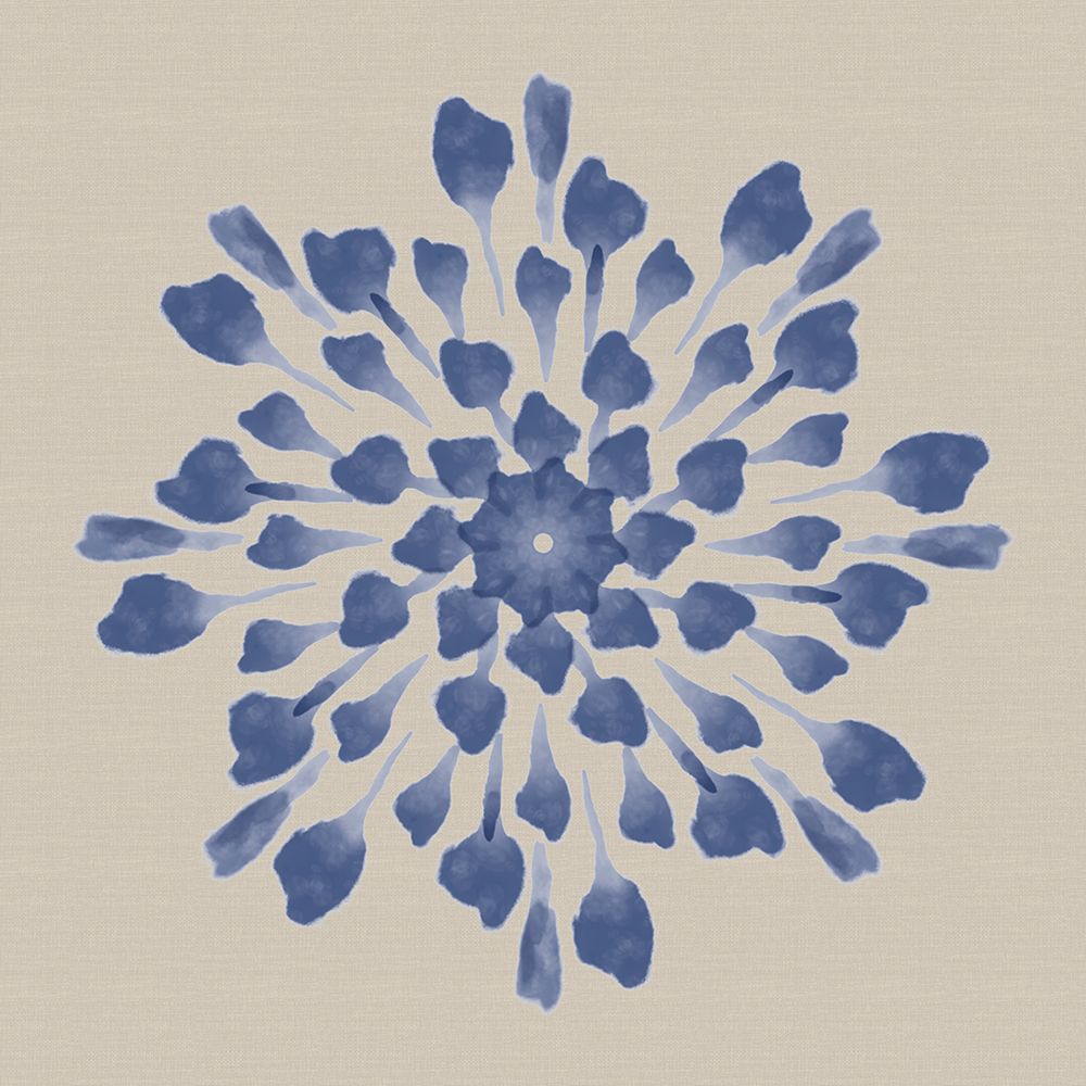 Indigo Abstract 3 art print by Matthew Piotrowicz for $57.95 CAD