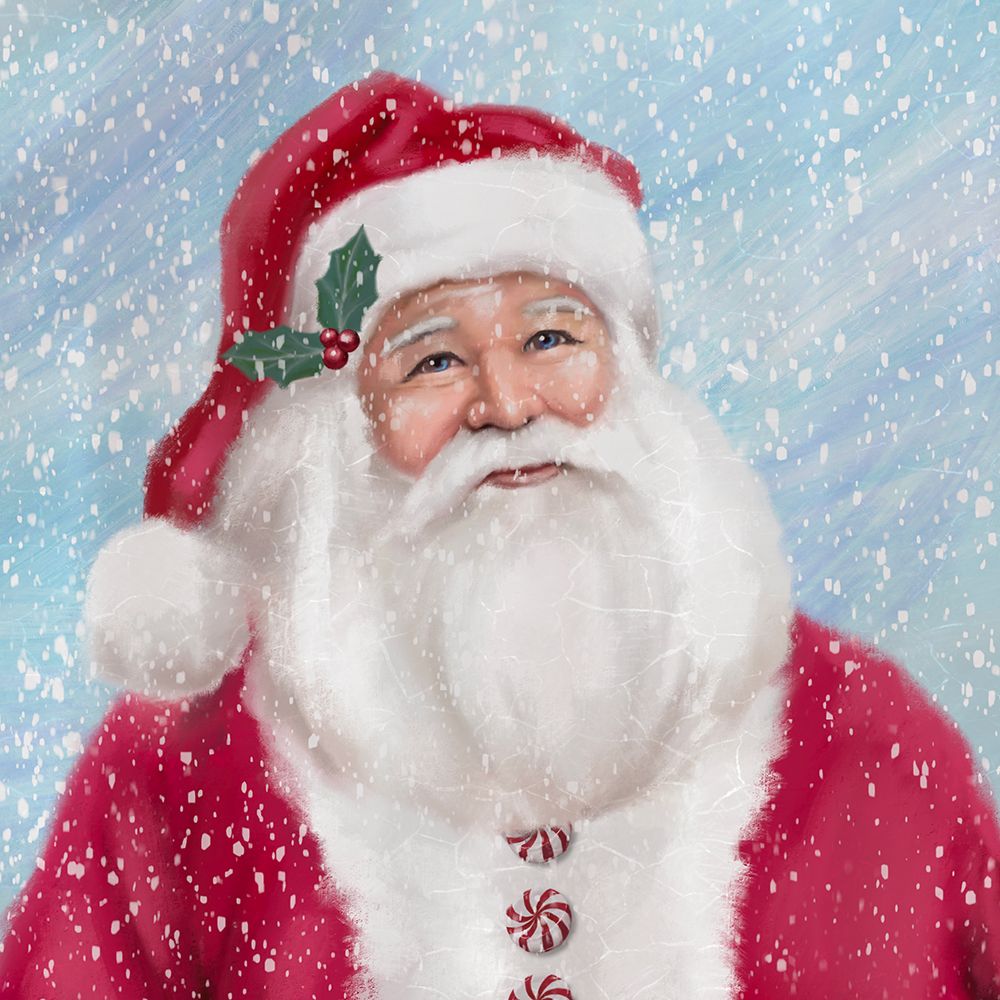 Christmas Santa Traditional art print by Matthew Piotrowicz for $57.95 CAD