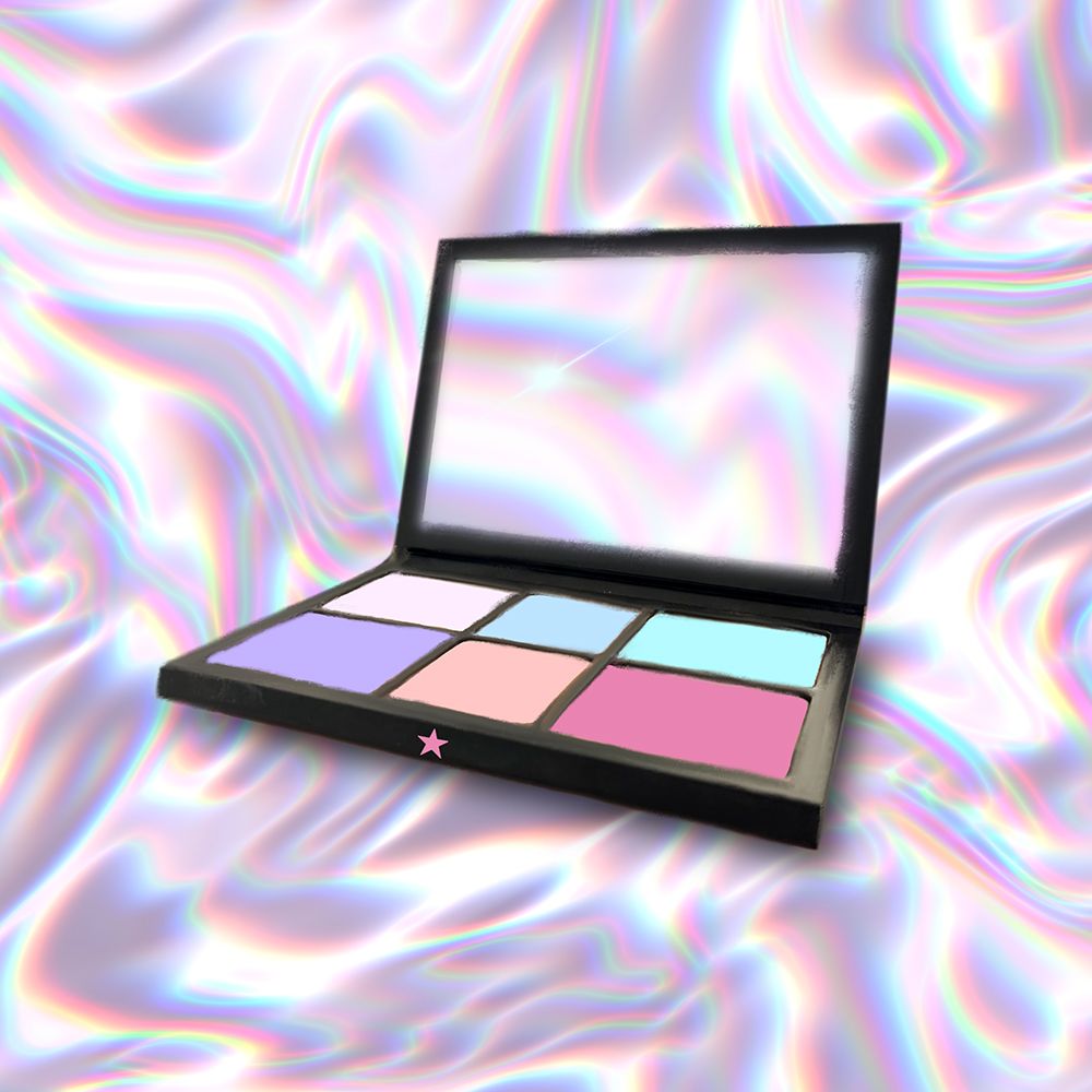 Iridescent Icon Eyeshadow art print by Matthew Piotrowicz for $57.95 CAD
