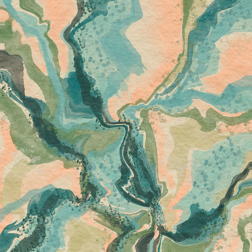Abstract Watercolor Flow 2 art print by Matthew Piotrowicz for $57.95 CAD