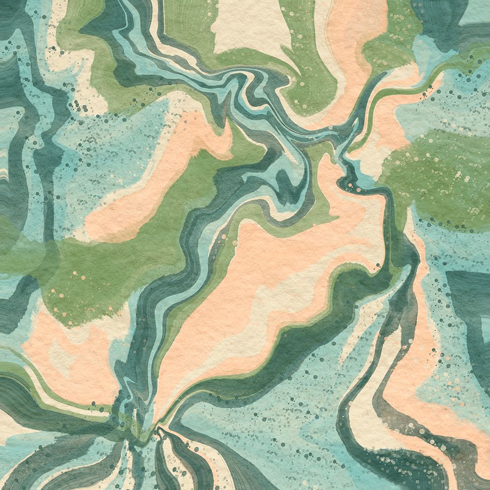 Abstract Watercolor Flow 3 art print by Matthew Piotrowicz for $57.95 CAD