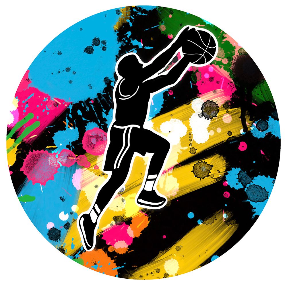 Bold Basketball Sports art print by Matthew Piotrowicz for $57.95 CAD