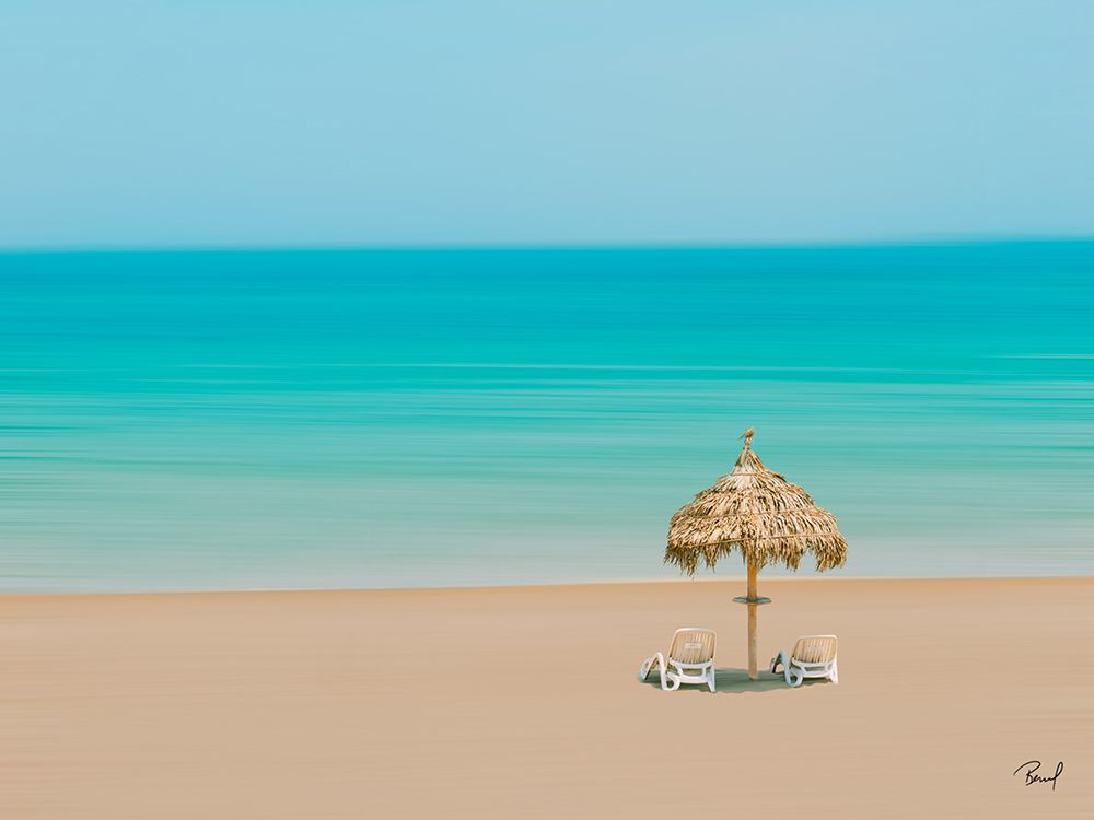 Relaxing Beach Vacation art print by Renel Peters for $57.95 CAD